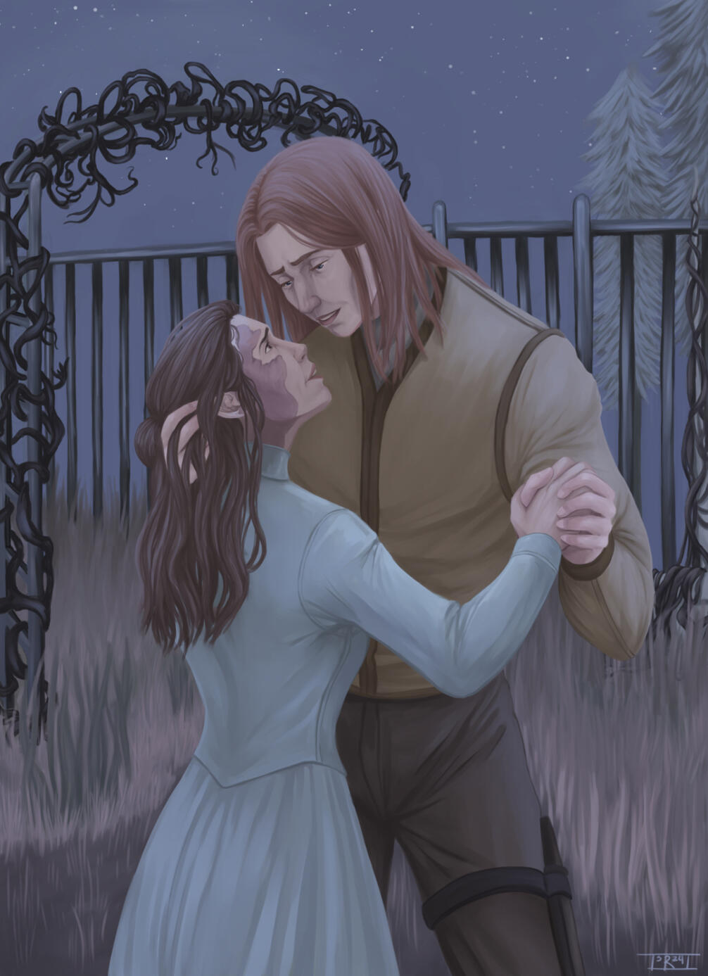 The Master Returned. A scene from In the Darkest Midnight by Grace Draven. The Master Returned. A scene from In the Darkest Midnight by Grace Draven.