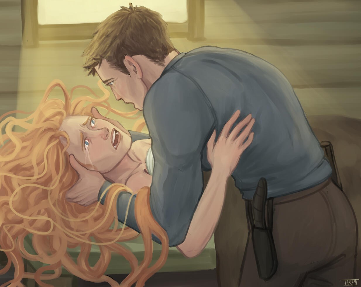 You're Okay. A scene from Ties of Power by Julie E. Czerneda. You're Okay. A scene from Ties of Power by Julie E. Czerneda.