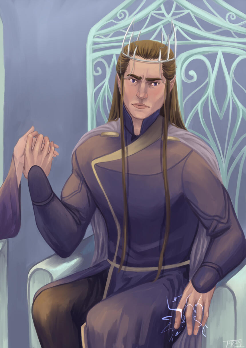 Eldrena High King, Original Character, Digital Eldrena High King, Original Character, Digital