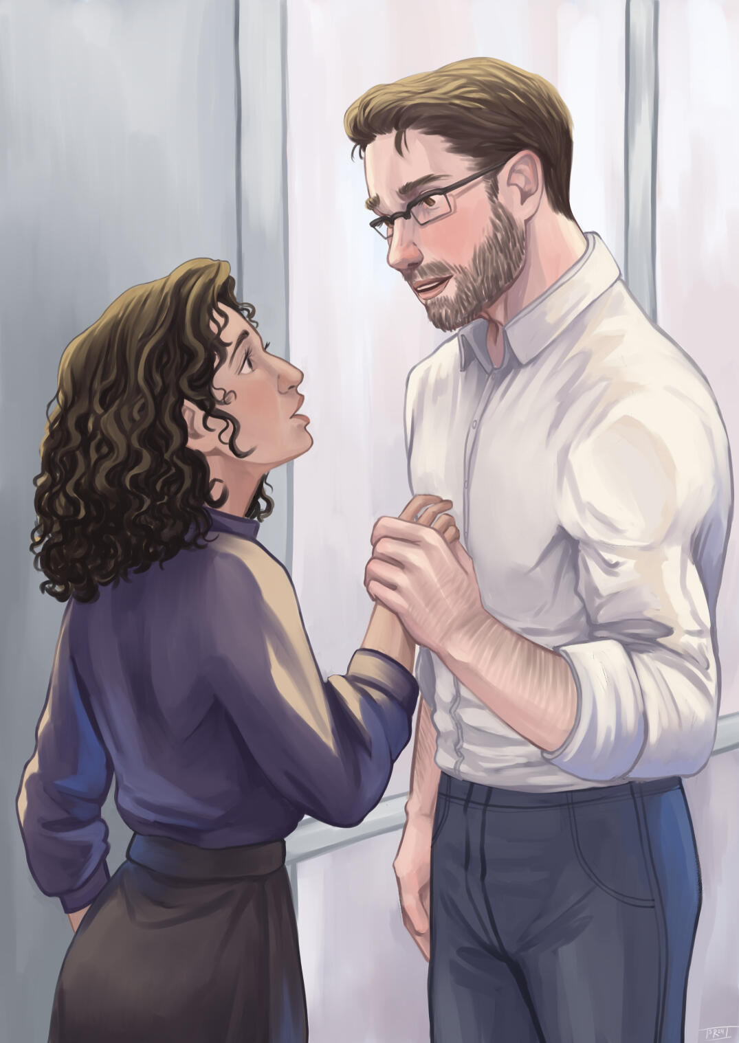 Sierra and Connor from Mistlefoe by Mari Loyal Sierra and Connor from Mistlefoe by Mari Loyal